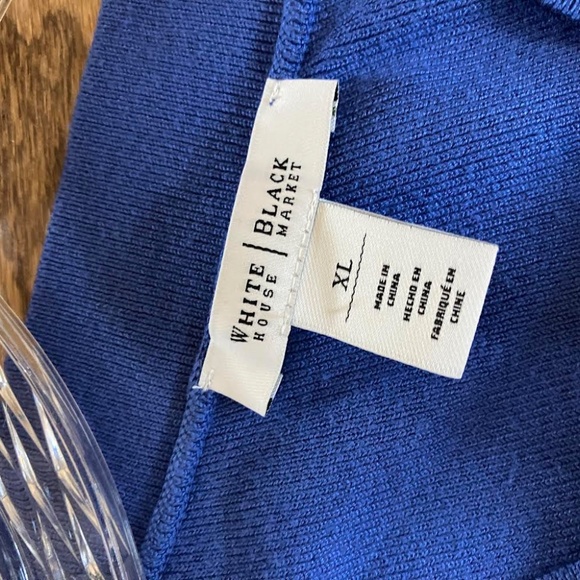 Long sleeve sweater, asymmetrical, neckline, size L - Picture 5 of 7